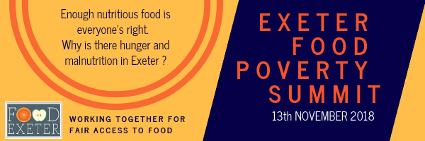 Exeter Food Poverty Summit 2018